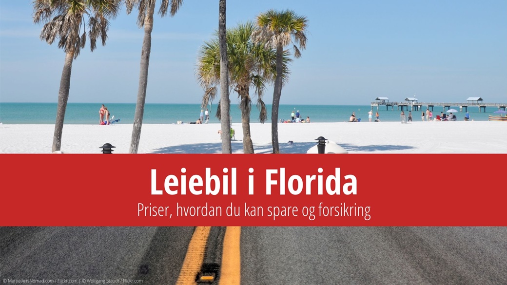 Leie bil i Florida – pris, forsikring, beste tips og vanlige feil