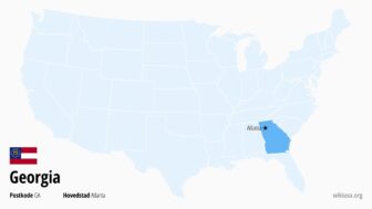 Georgia i USA – fakta, byer, vær, hva du kan se og kart