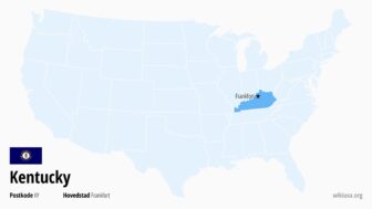 Kentucky i USA – fakta, hva du kan se, byer, vær og kart