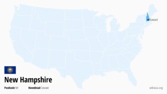 New Hampshire i USA – hva du kan se, fakta, byer, vær og kart