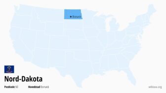 Nord-Dakota i USA – hva du kan se, fakta, byer, vær og kart