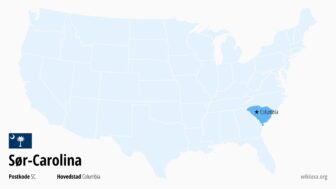 Sør-Carolina i USA – hva du kan se, fakta, byer, vær og kart