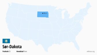Sør-Dakota i USA – fakta, byer, klima, hva du kan se og kart