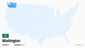 Washington i USA – hva du kan se, fakta, byer, vær og kart