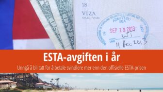 ESTA-pris for USA er $ 21, ikke betal meglere opp til $ 99