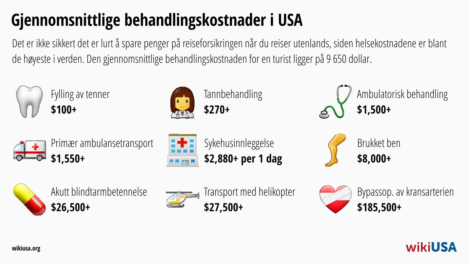 Reiseforsikring til USA – tips og hva du bør passe på | © Petr Novák