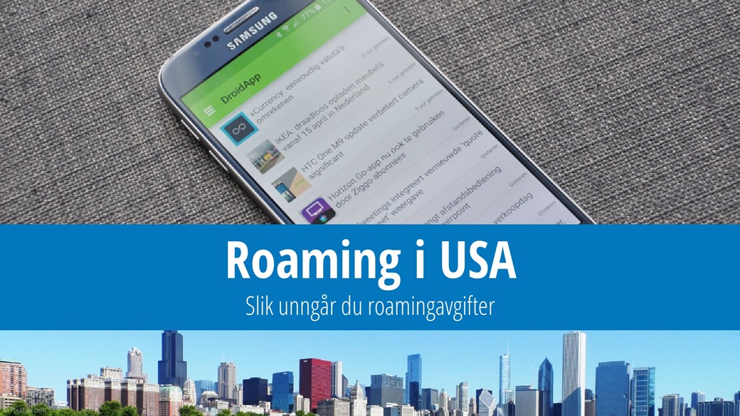 Roaming i USA: Slik unngår du roamingavgifter | © Petr Novák