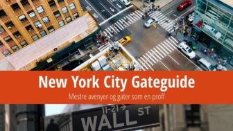 Gater i New York – hvordan du kjenner igjen Avenues og Streets