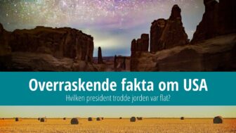 Morsomme fakta om USA – Jorden er flat, mener en president