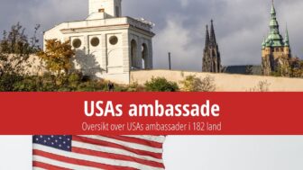 Katalog over USAs ambassader i 182 land